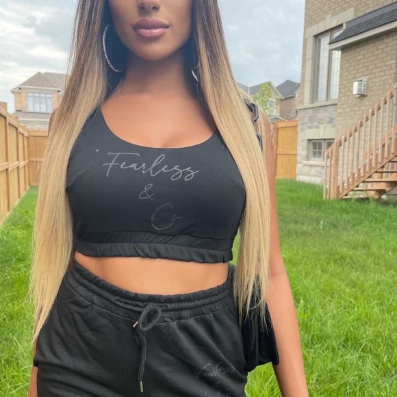 Crop and short set - Picture 4 of 5